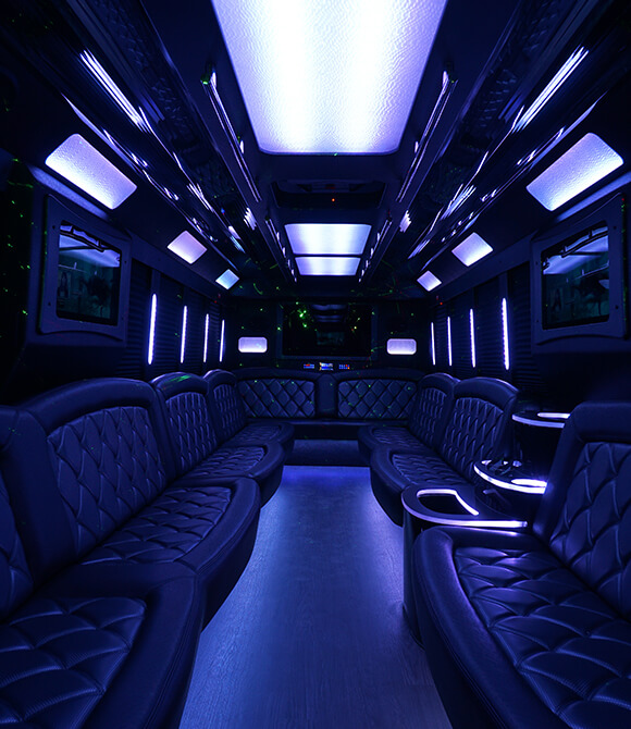 inside a party bus