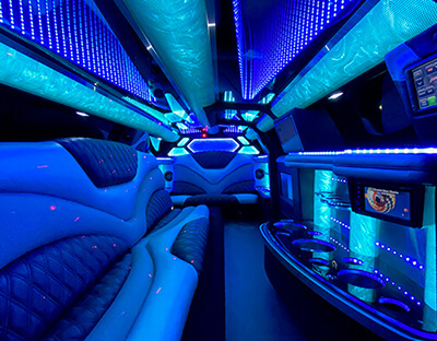 plush leather seating