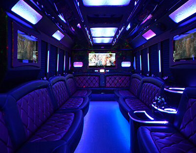 luxury party bus